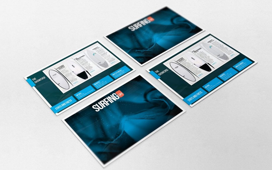 Surfing Life | A5 Booklet Design