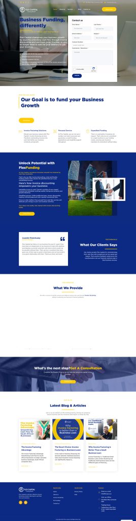 Curo WordPress website design