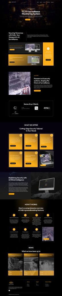 Odin Eye WordPress website design